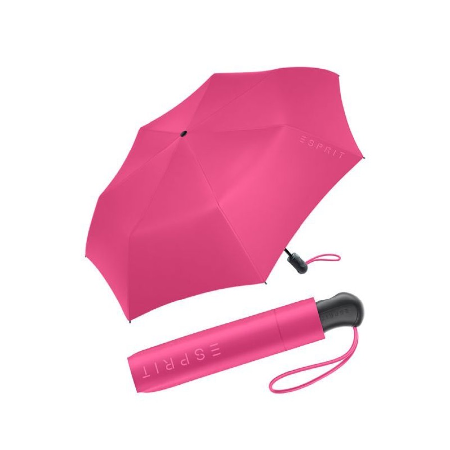 New Parapluie Rose Fuschia Esprit Pliant Automatique