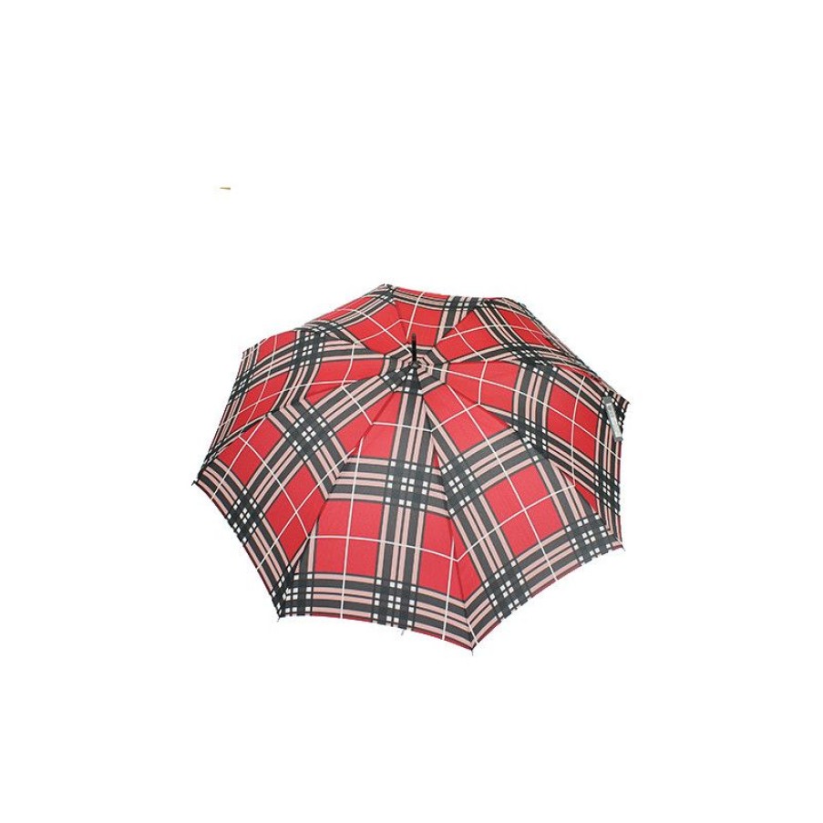 Online Parapluie Femme Cossais Rouge