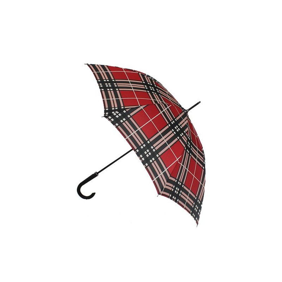 Online Parapluie Femme Cossais Rouge