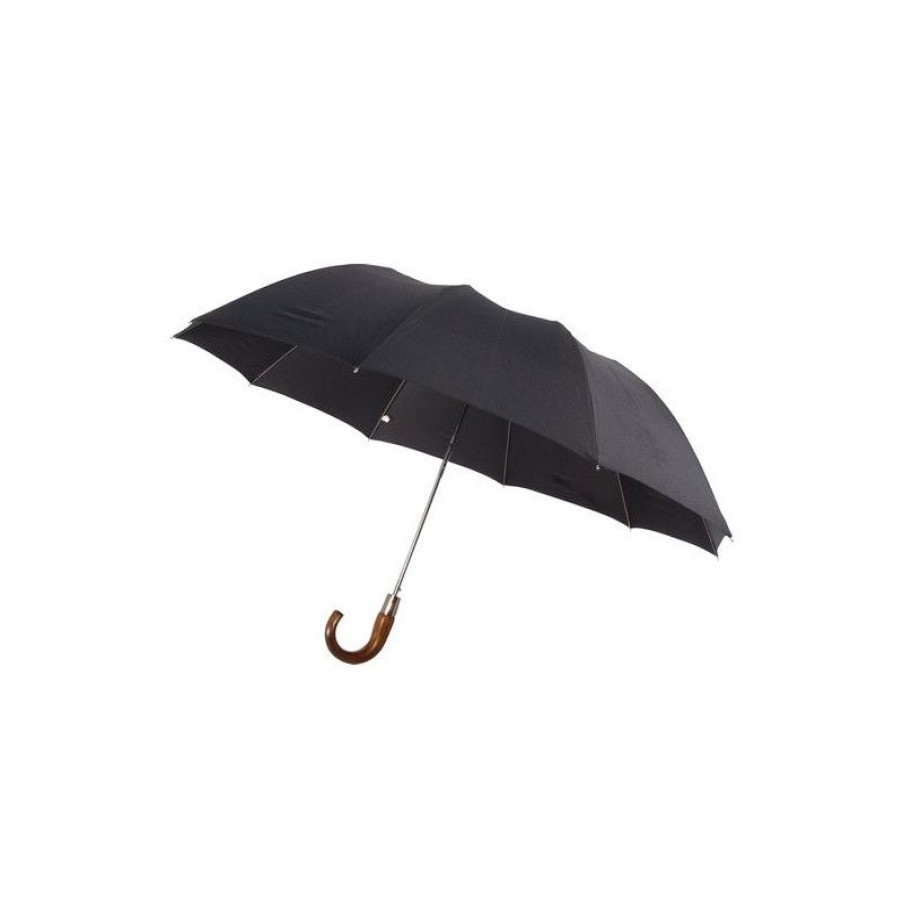 Wholesale Parapluie Pliant Automatique Noir 10 Baleines