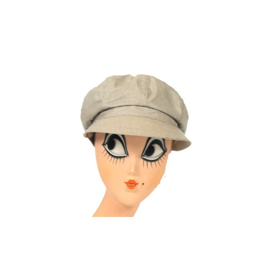 Clearance Casquette De Pluie Beige Femme