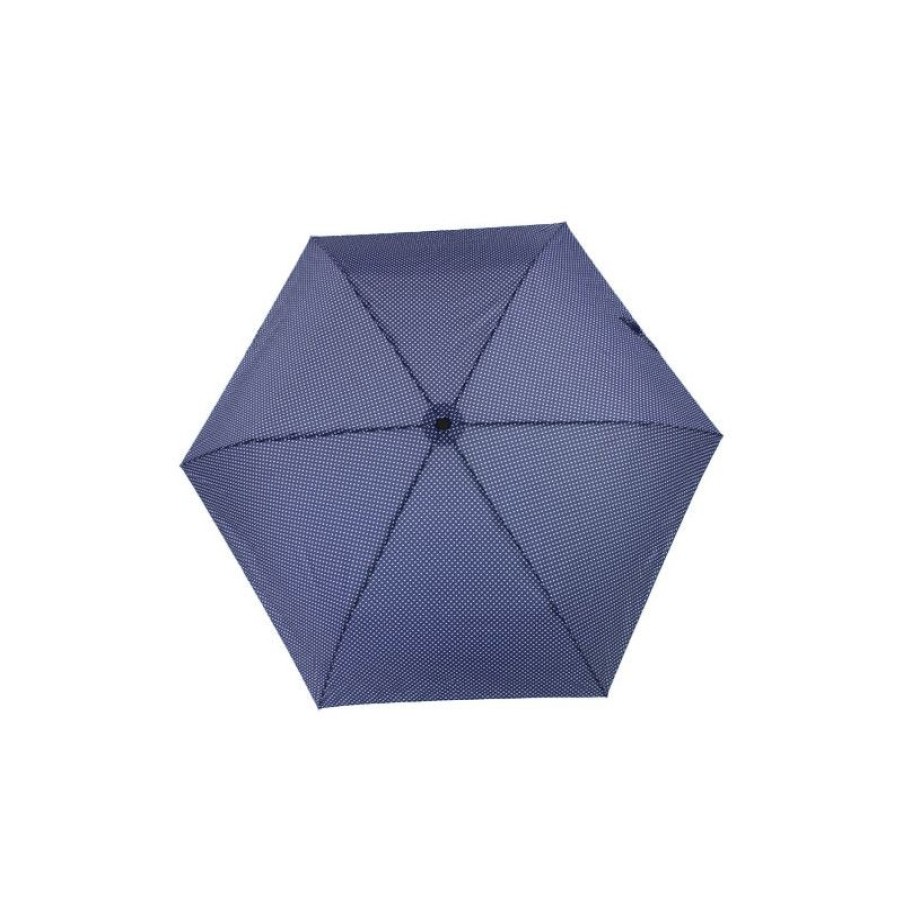 New Parapluie Super Mini Et Lger Bleu Pois