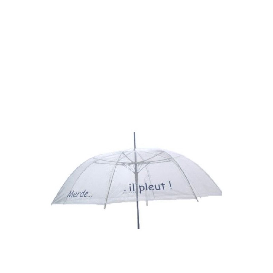 New Parapluie Transparent Merde... Il Pleut !