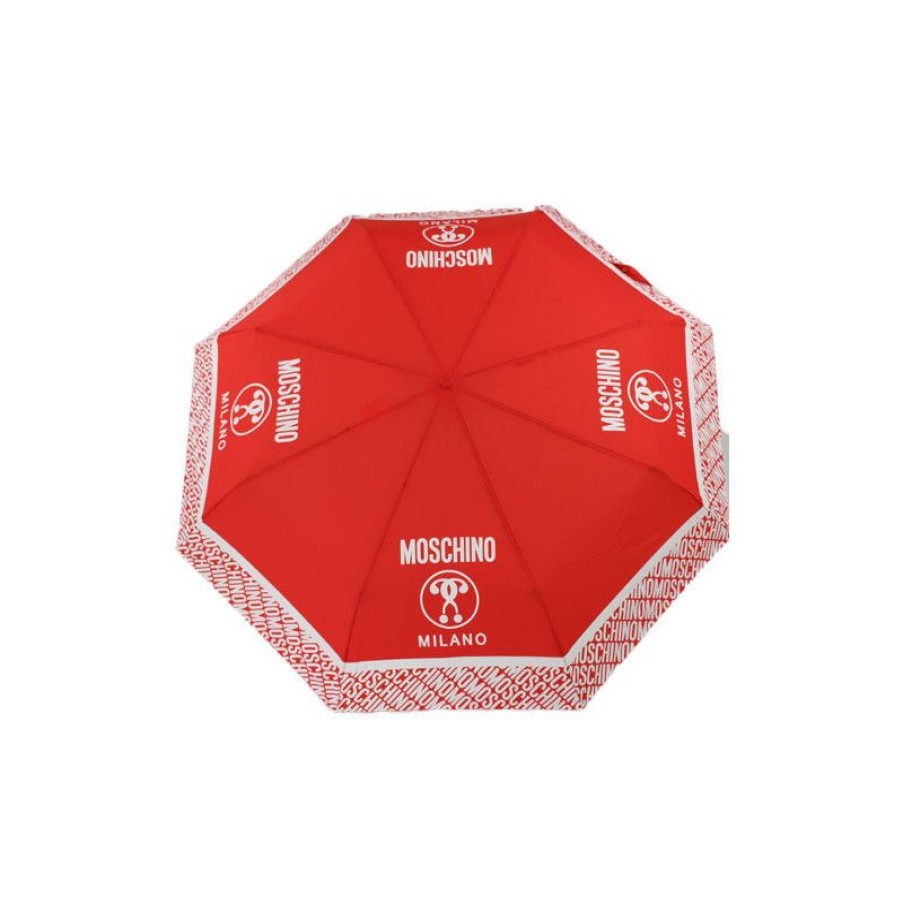 Best Parapluie Rouge Moschino Milano Pliant M Charm