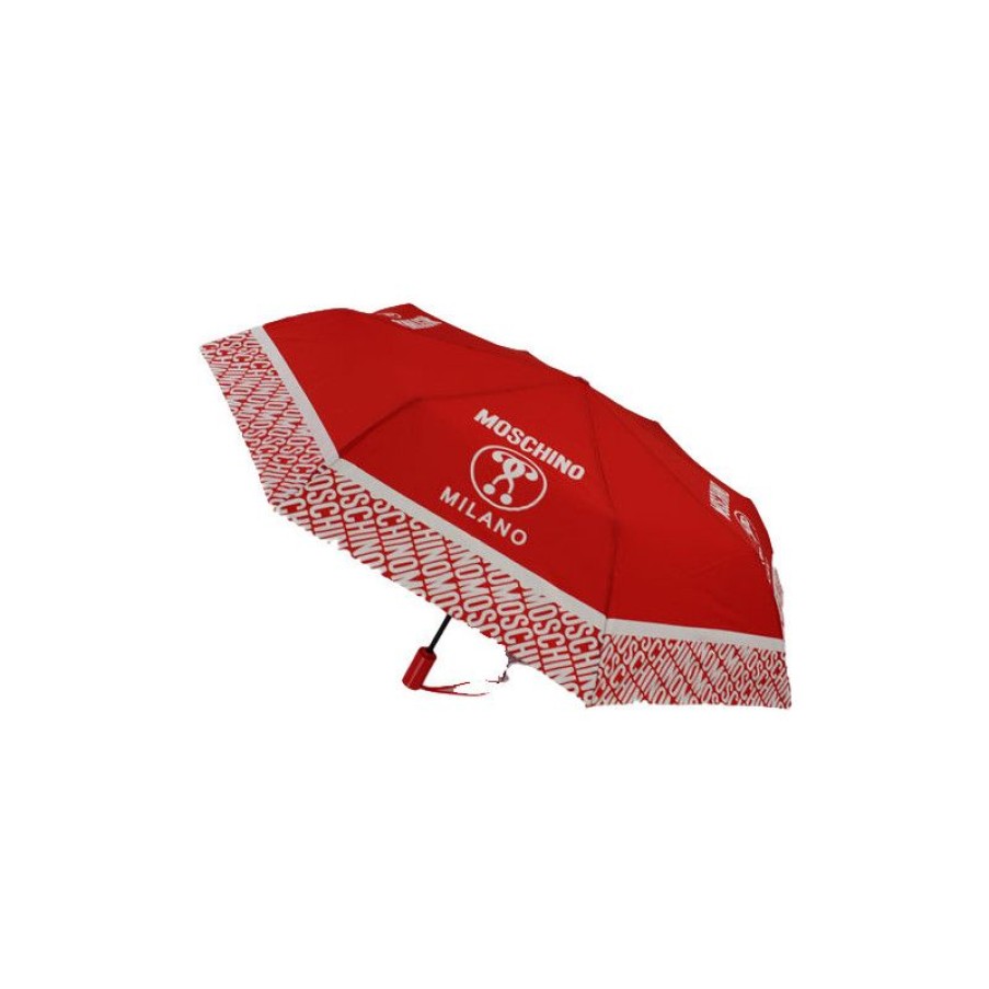 Best Parapluie Rouge Moschino Milano Pliant M Charm