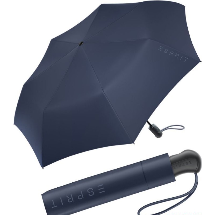 Wholesale Parapluie Pliant Bleu Nuit Esprit Automatique