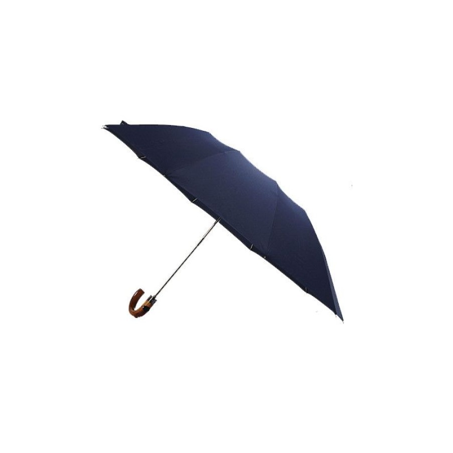 Hot Parapluie Pliant Bleu Marine Fabriqu En France