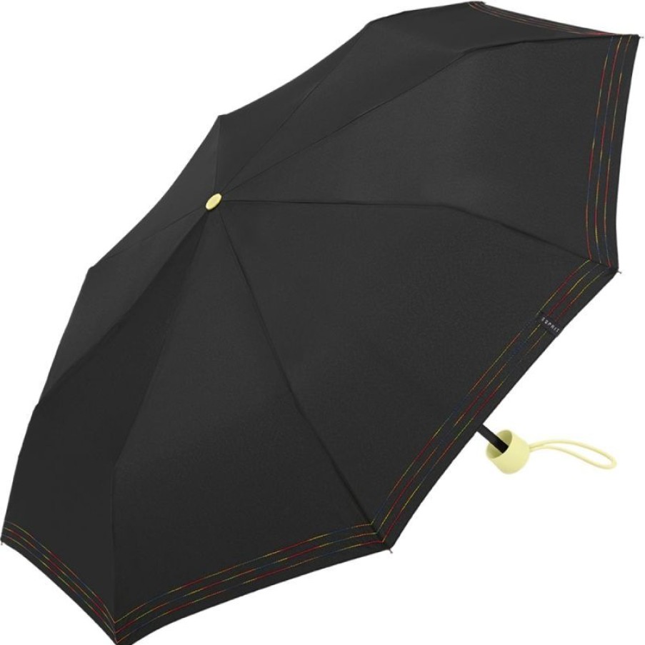 Wholesale Petit Parapluie Pliant Esprit Noir Et Jaune