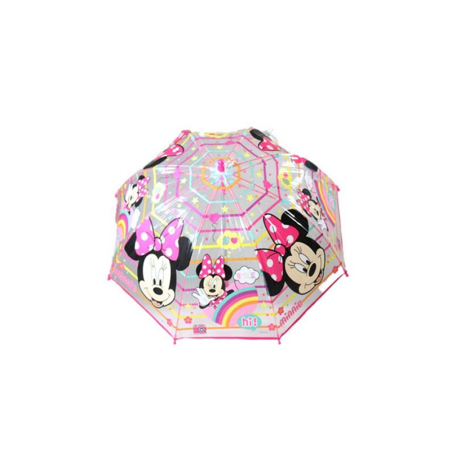 Clearance Parapluie Cloche Transparent Minnie .