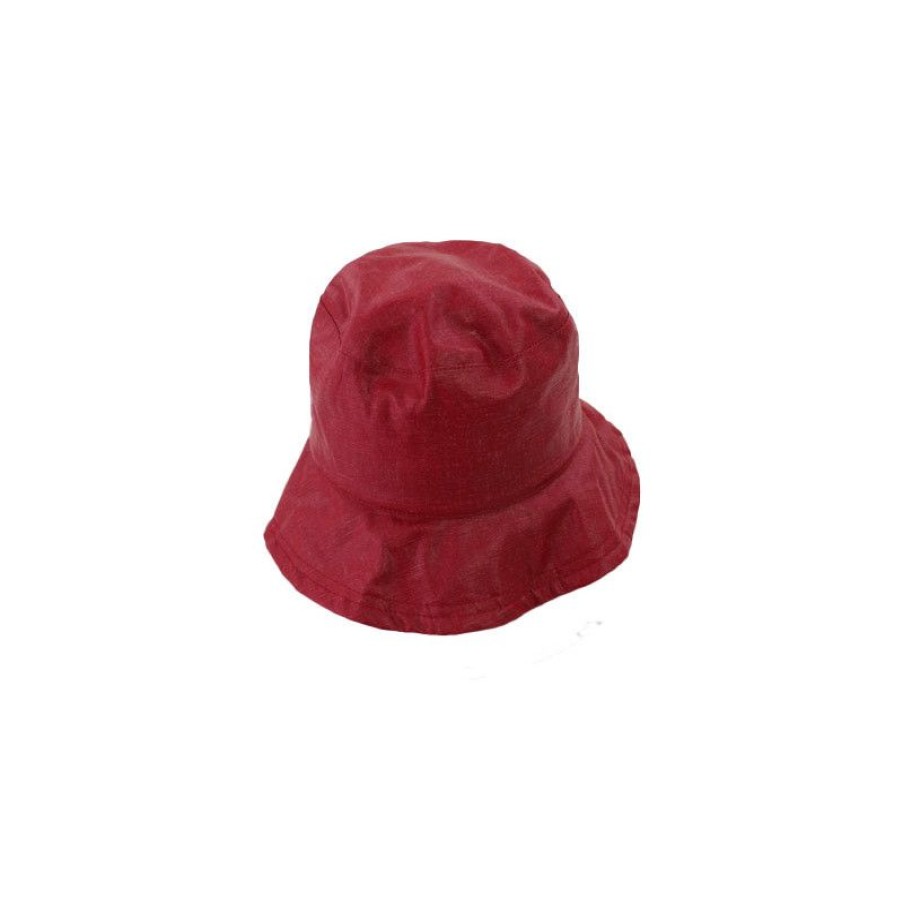 Wholesale Chapeau De Pluie Rouge Revers Motif Ethnique