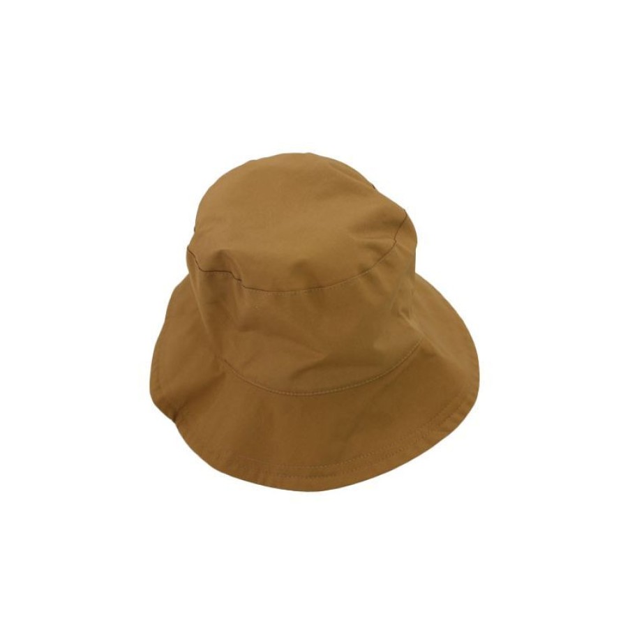 Hot Chapeau De Pluie Femme Beige Coton Huil Sec