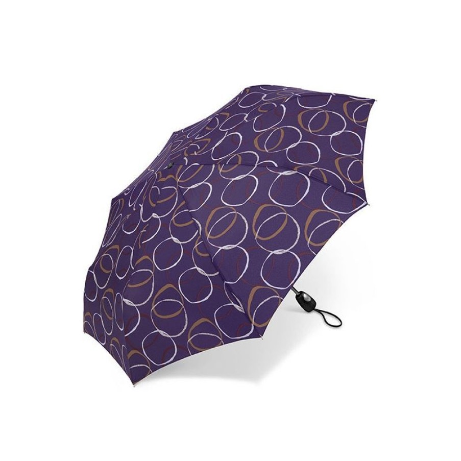 New Parapluie Pliant Violet Pierre Cardin Cercles