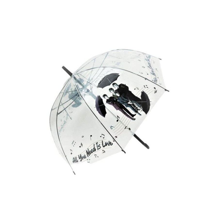 New Parapluie Cloche Transparent All You Need Is Love