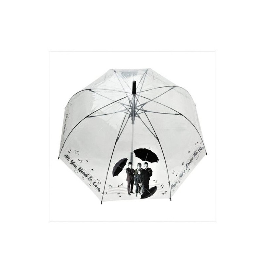 New Parapluie Cloche Transparent All You Need Is Love