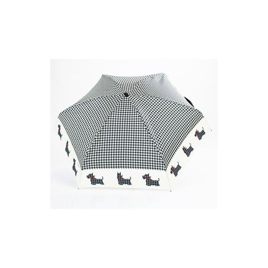 Clearance Parapluie Ultra Plat Pochon Chien Scottish