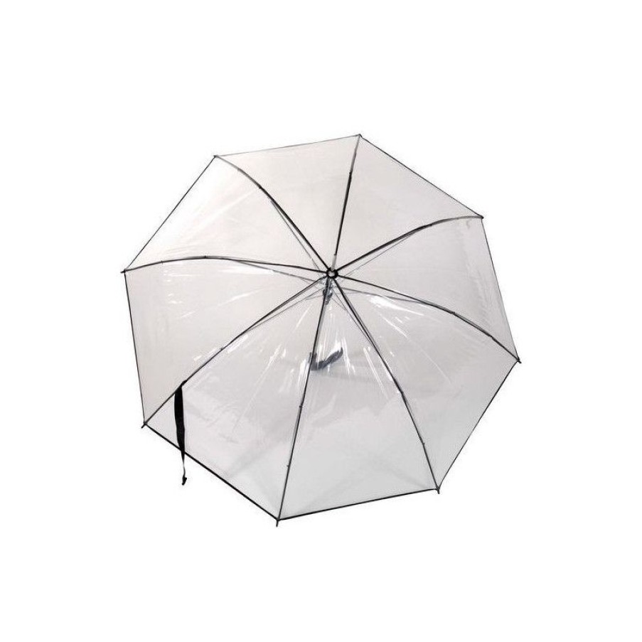 Clearance Parapluie Rainy Days Transparent Automatique Liseret Noir