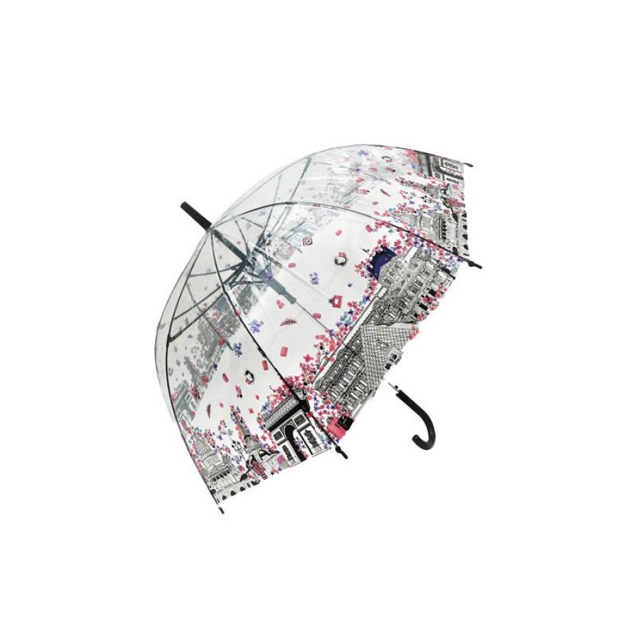 Clearance Parapluie Transparent Cloche Paris Au Printemps