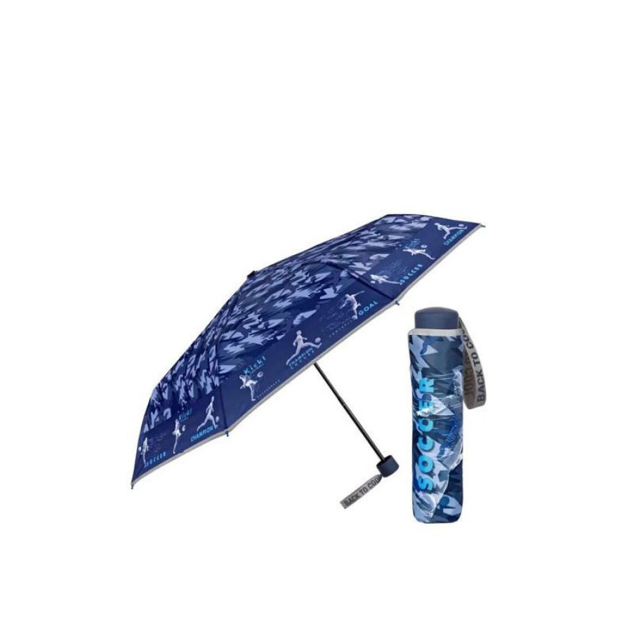 Wholesale Petit Parapluie Pliant Bleu Pour Ado.