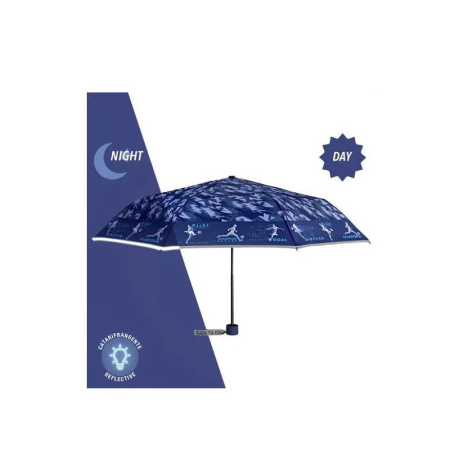 Wholesale Petit Parapluie Pliant Bleu Pour Ado.