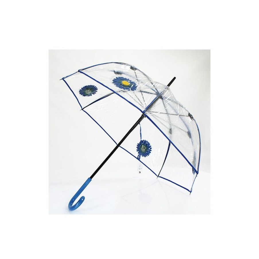 Online Parapluie Transparent Cloche Fleurs En 3D