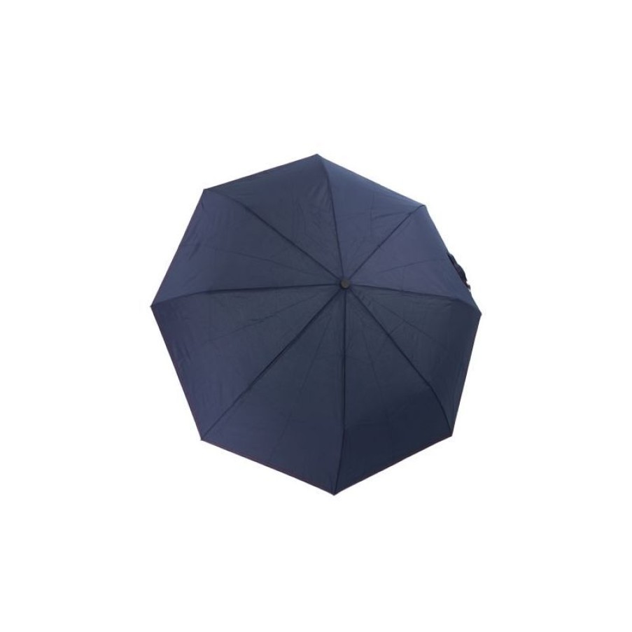 Wholesale Parapluie Bleu Nuit Pliant Automatique Surpiqu Rouge