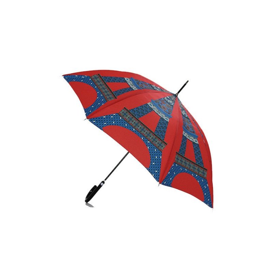 Online Parapluie Canne Tour Eiffel Rouge