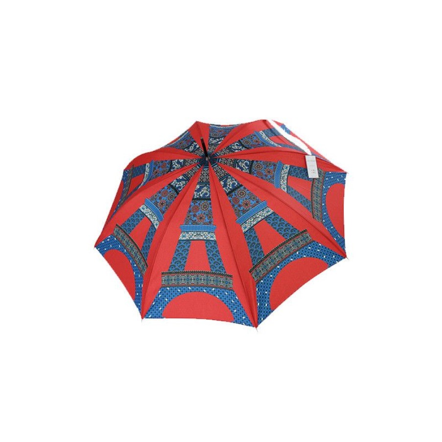 Online Parapluie Canne Tour Eiffel Rouge