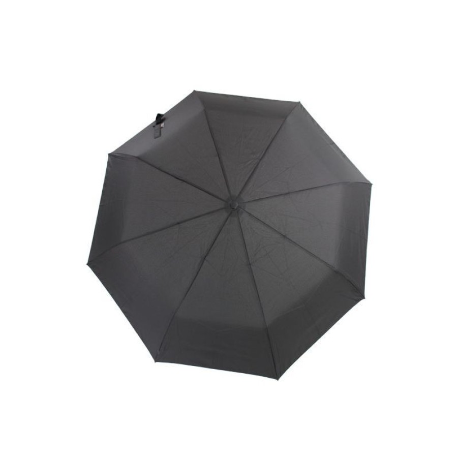 Clearance Parapluie Pliant Noir Solide Ouverture Et Fermeture Automatique