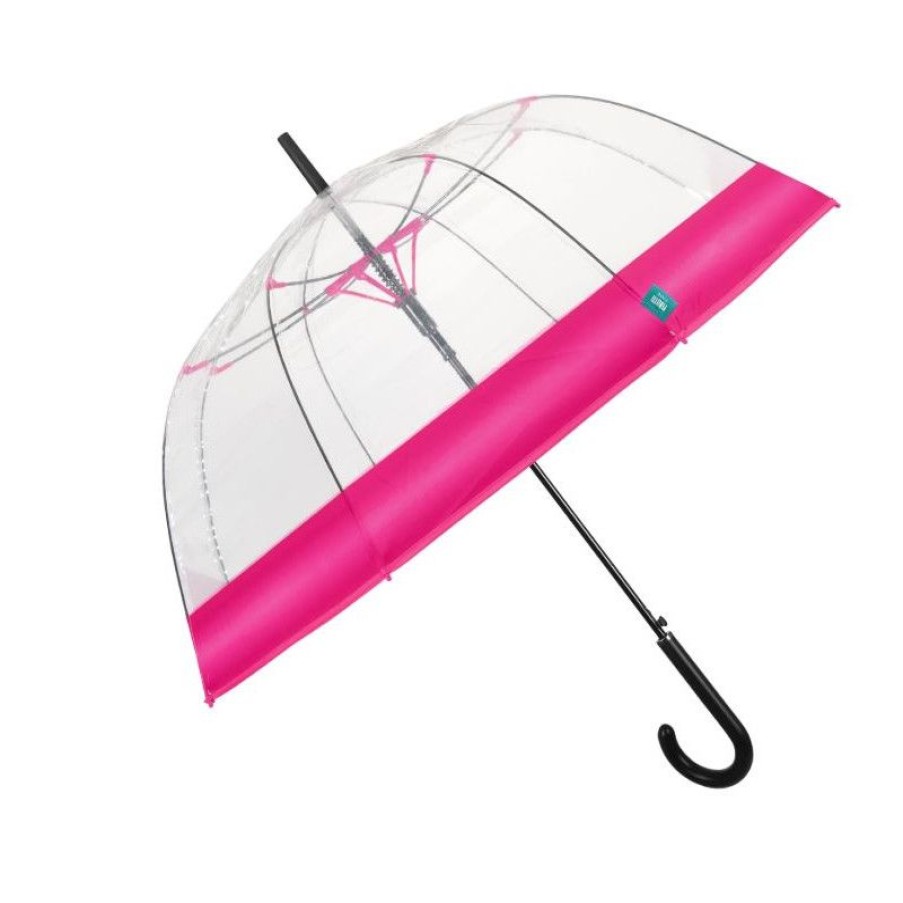 Clearance Parapluie Du00F4Me Transparent Rose Vif