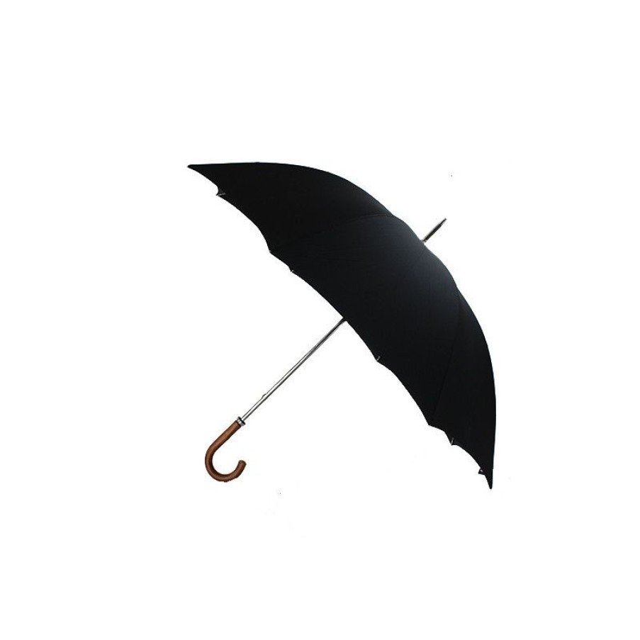 Best Grand Parapluie Golf Noir Poigne Canne