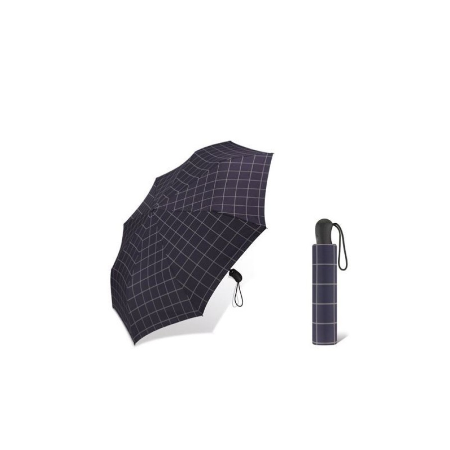 Wholesale Parapluie Pliant Esprit Bleu Carreaux