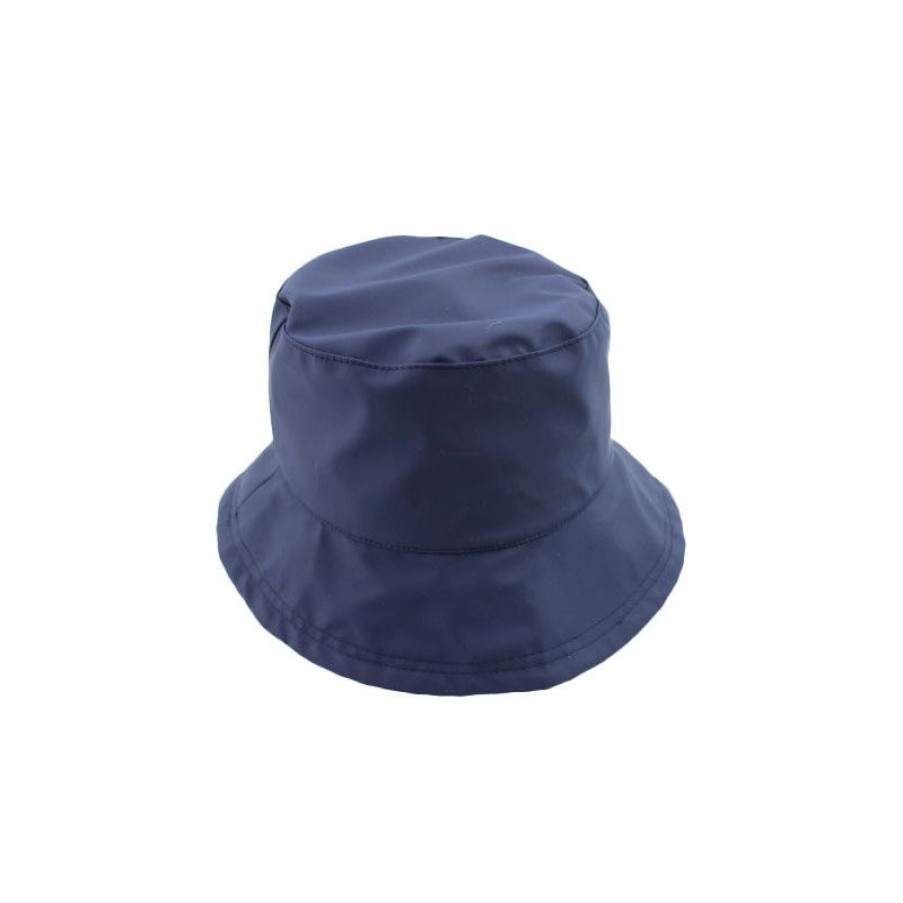 Wholesale Chapeau De Pluie Bleu Revers Motif Floral