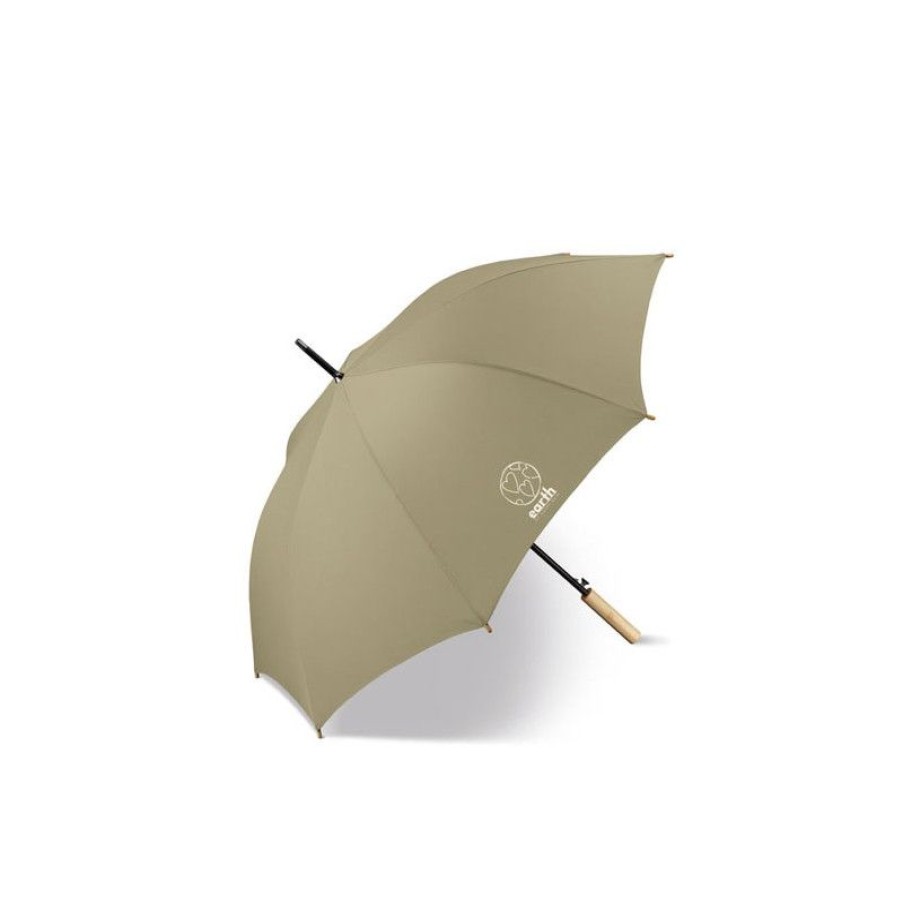 Hot Parapluie Golf Cologique Beige Ouverture Automatique