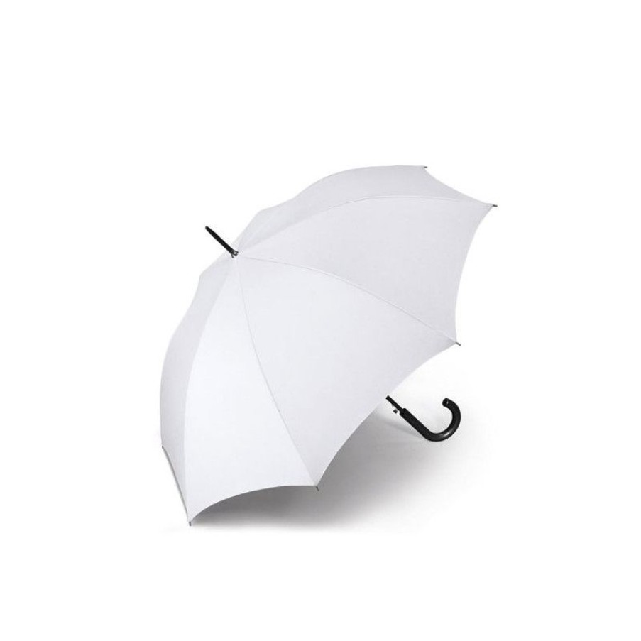 Hot Parapluie Droit Blanc Petit Prix