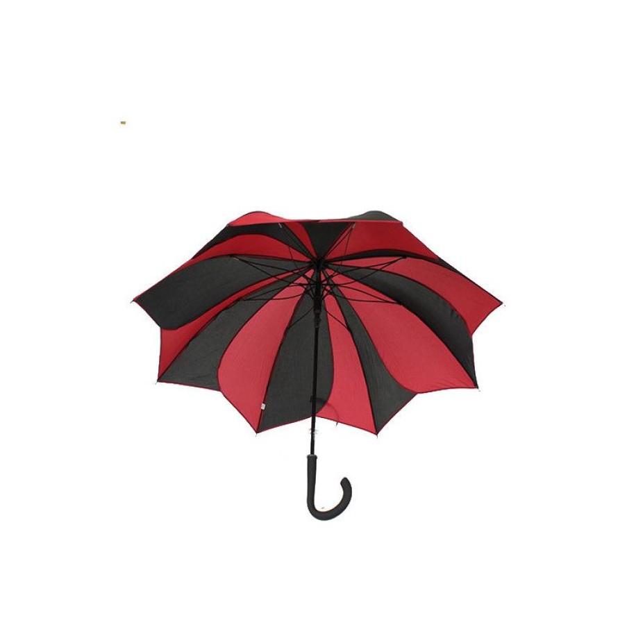 Wholesale Parapluie Original Pierre Cardin Sunflowers Rouge Et Noir