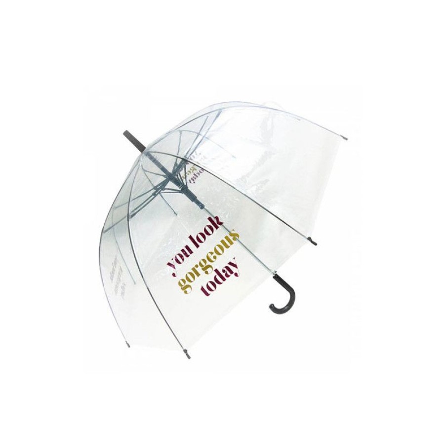 New Parapluie Transparent Cloche Anglais Pour Femme