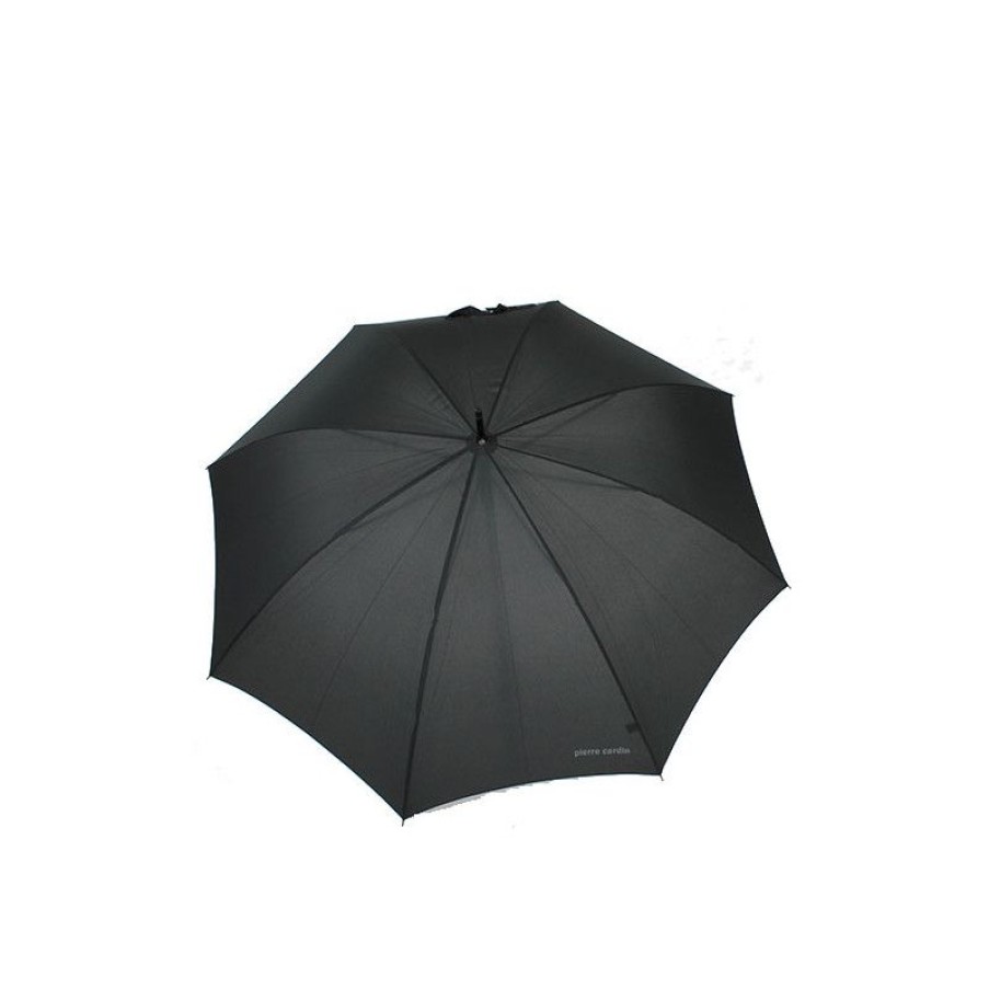 Online Grand Parapluie Noir 8 Baleines Pierre Cardin