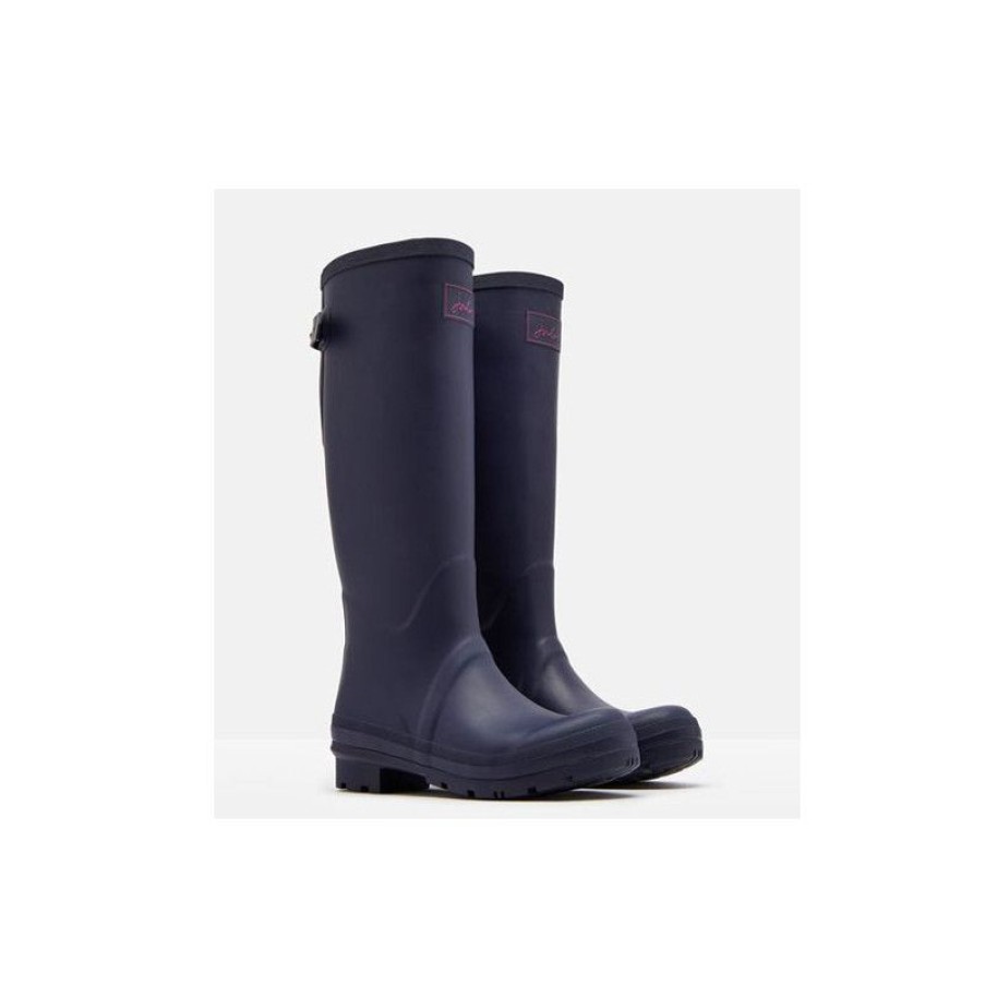 Online Botte Pluie Bleue Marine Pour Femme