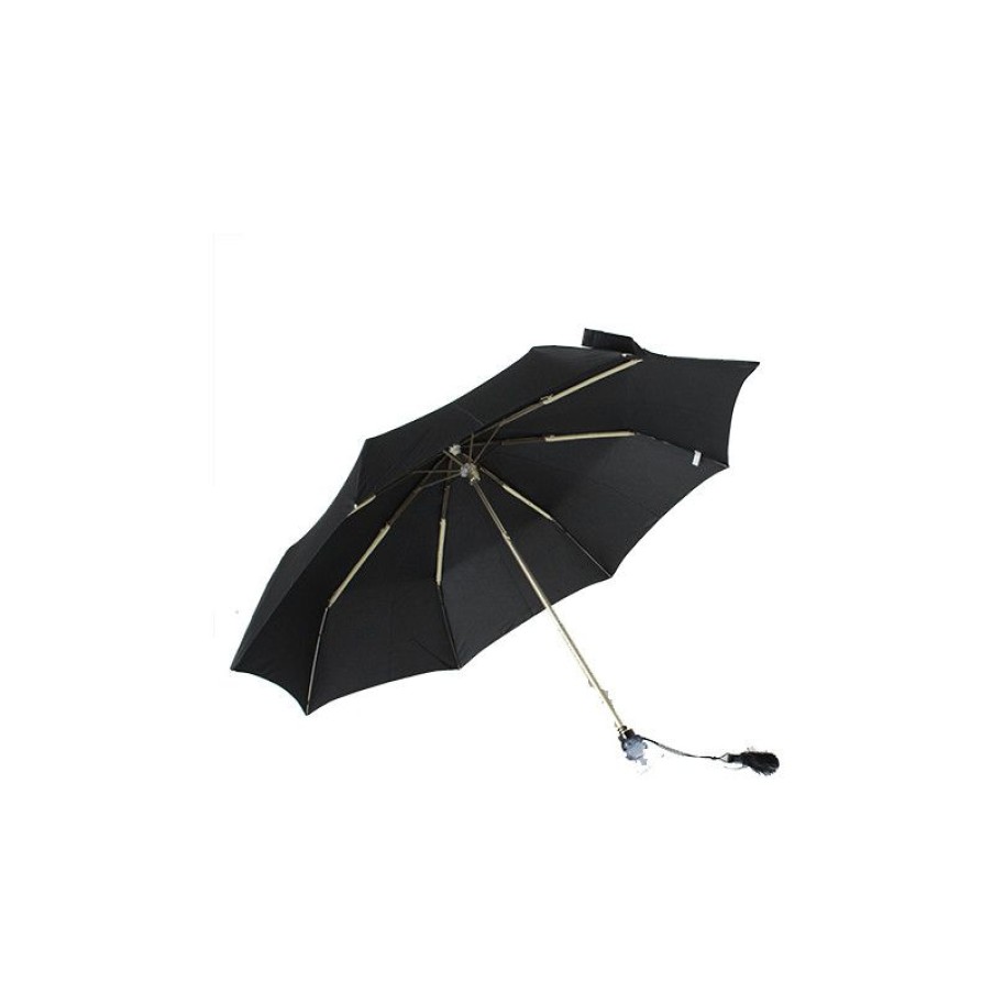 New Parapluie Pliant Noir Fantaisie