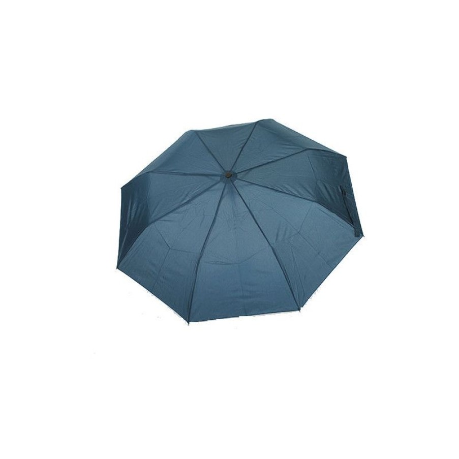 New Parapluie Pliant Automatique 8 Baleines Bleu Nuit