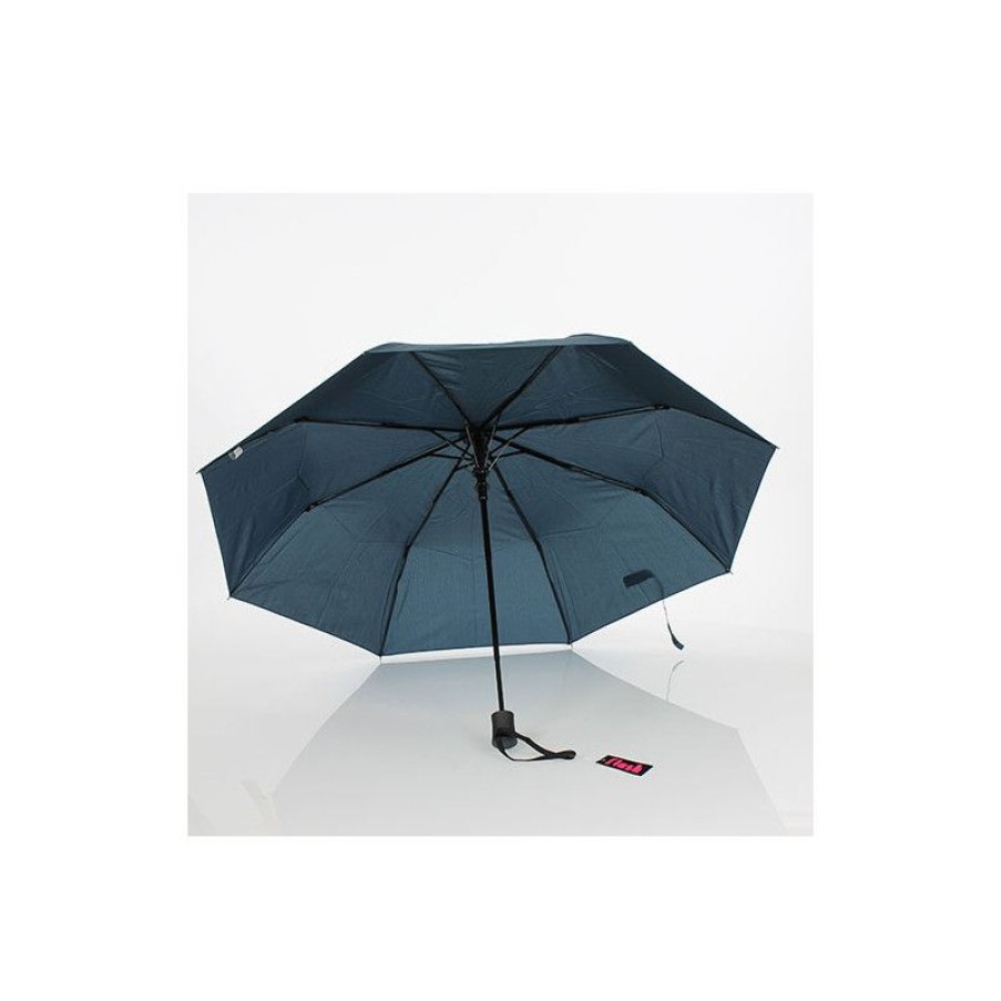 New Parapluie Pliant Automatique 8 Baleines Bleu Nuit