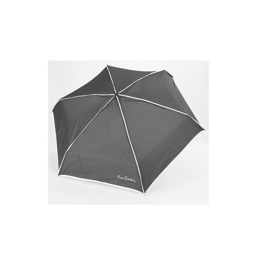 New Mini Parapluie Pliant Pierre Cardin Black And White