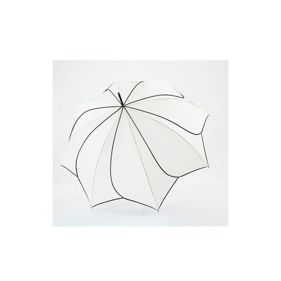 Hot Parapluie Pierre Cardin Sunflowers Blanc