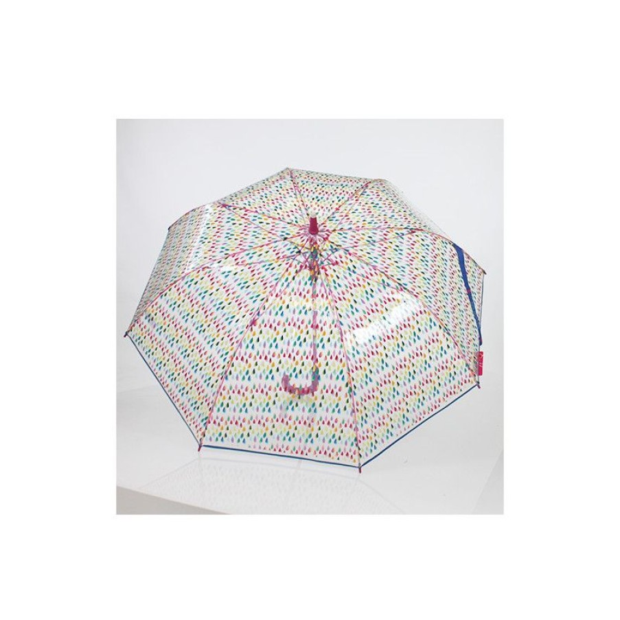 Wholesale Parapluie Transparent Agatha Ruiz De La Prada Liser Bleu