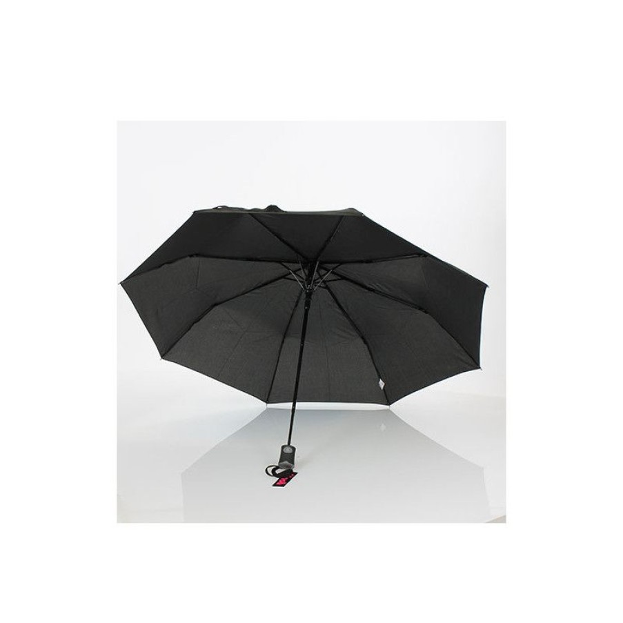 Hot Parapluie Pliant Automatique 7 Baleines Noir