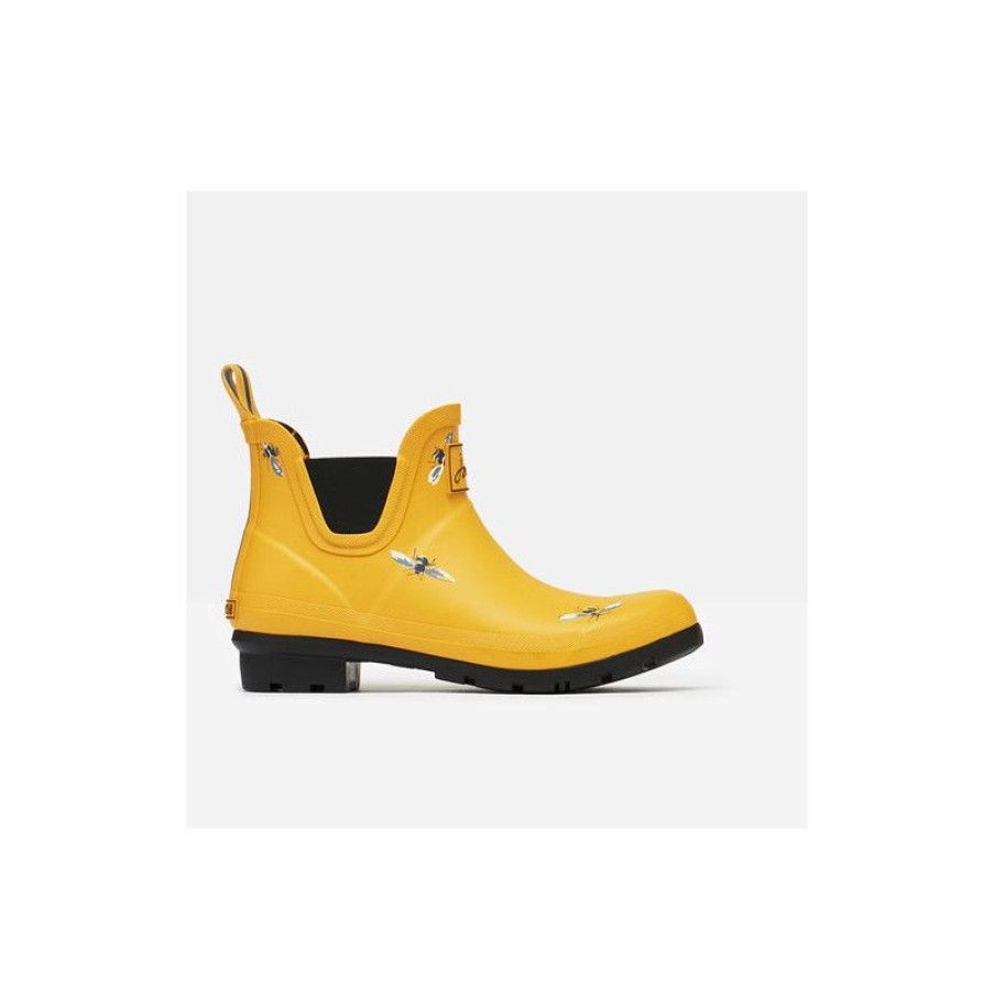 Clearance Bottines De Pluie Femme En Jaune Motif Abeilles