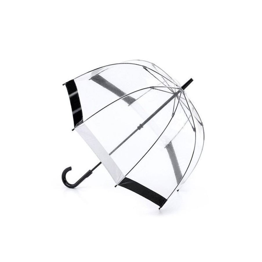 Hot Parapluie Cloche Transparent Damier Noir Et Blanc