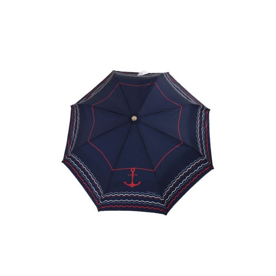 Hot Parapluie Pliant Bleu Marine Atlantique