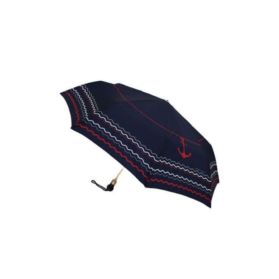 Hot Parapluie Pliant Bleu Marine Atlantique