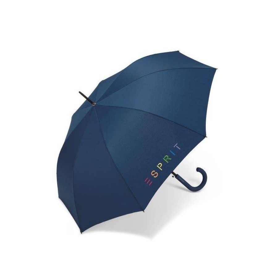 Wholesale Grand Parapluie Esprit Bleu Logo Multicolore